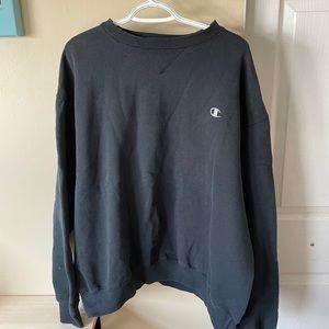Vintage black champion sweatshirt